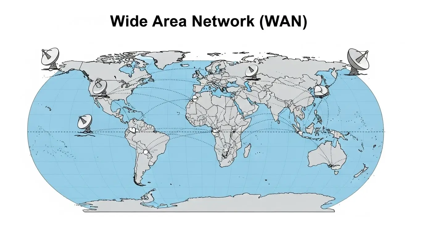 ما هي أنواع الشبكات؟ دليلك الكامل للشبكات