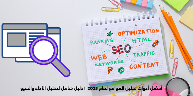 أفضل أدوات تحليل المواقع لعام 2025 | دليل شامل لتحليل الأداء والسيو