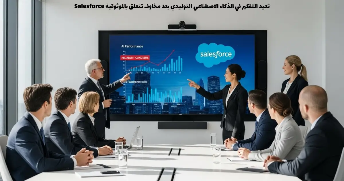 Salesforce تعيد التفكير في الذكاء الاصطناعي التوليدي بعد مخاوف تتعلق بالموثوقية