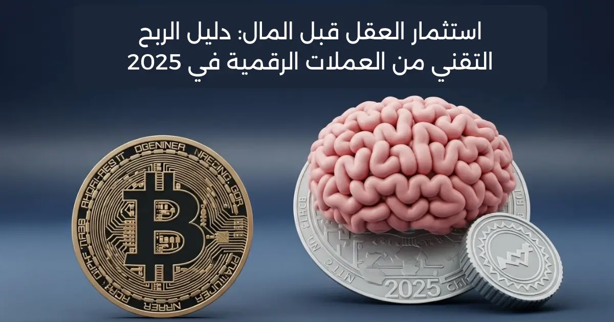 استثمار العقل قبل المال: دليل الربح التقني من العملات الرقمية في 2025