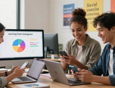 الربح من انستقرام