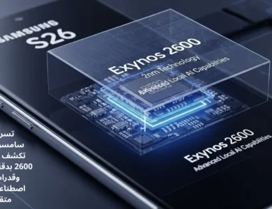 تسريبات سامسونج S26 تكشف Exynos 2600 بدقة 2 نانومتر وقدرات ذكاء اصطناعي محلي متقدمة 4 تسريبات سامسونج S26 تكشف Exynos 2600 بدقة 2 نانومتر وقدرات ذكاء اصطناعي محلي متقدمة