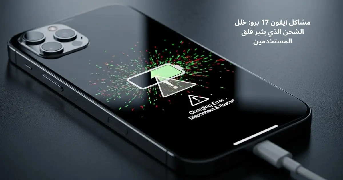 مشاكل آيفون 17 برو: خلل الشحن الذي يثير قلق المستخدمين