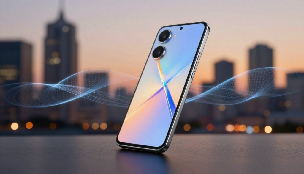 A-sleek-modern-Google-Pixel-10-Pro-smartphone-prominently-displayed-in-the-foreground-1024x585 مراجعة جوجل بكسل 10 برو: عندما يصبح الذكاء الاصطناعي هو المحرك الفعلي للهاتف الذكي في 2026