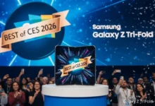 سامسونج Galaxy Z TriFold تبهر الحضور وتفوز بجائزة "الأفضل في CES 2026"
