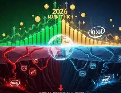 Intel Stock 2026 بين ارتفاعات السوق وتحديات تنافسية عميقة