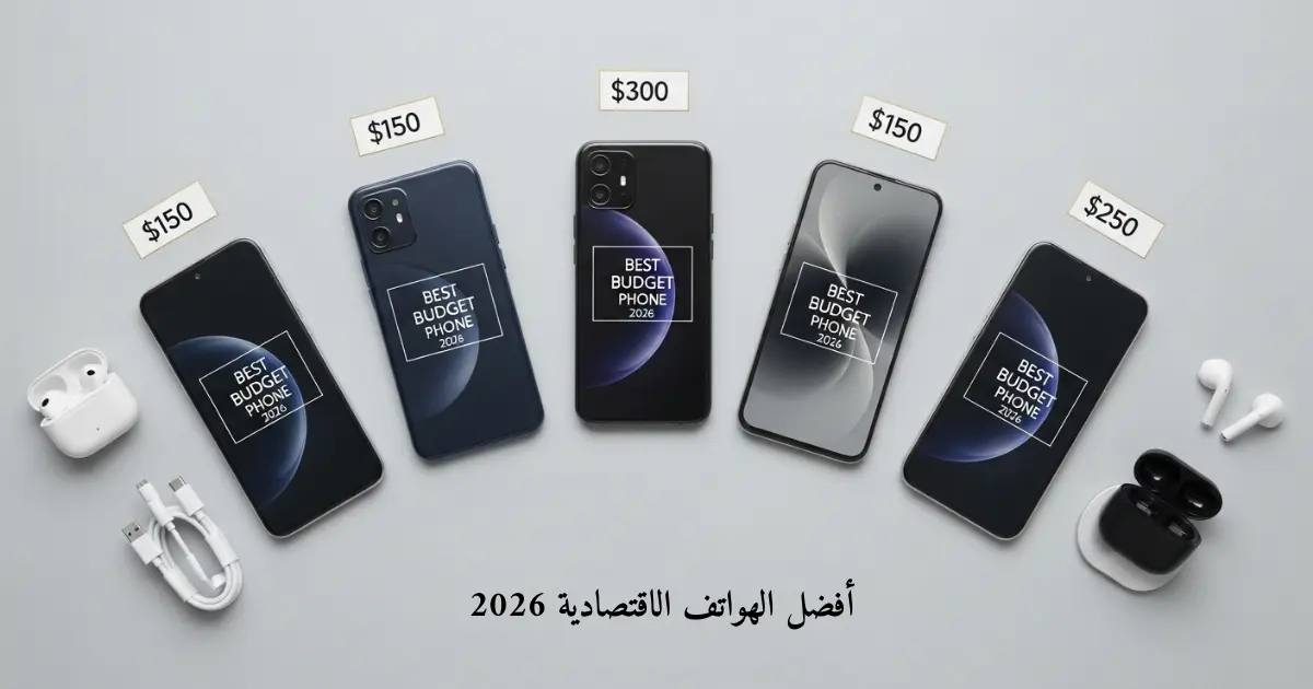أفضل الهواتف الاقتصادية 2026