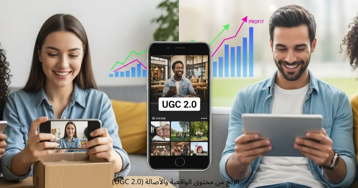 الربح من محتوى الواقعية والأصالة (UGC 2.0)