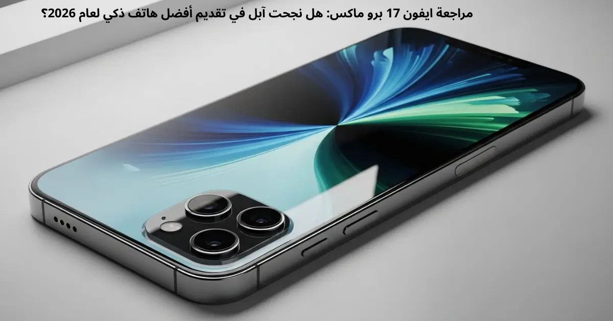 مراجعة ايفون 17 برو ماكس: هل نجحت آبل في تقديم أفضل هاتف ذكي لعام 2026؟
