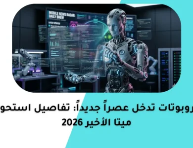 الروبوتات تدخل عصراً جديداً: تفاصيل استحواذ ميتا الأخير 2026