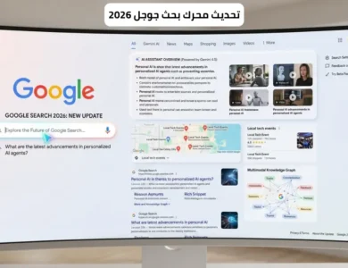 تحديث محرك بحث جوجل 2026