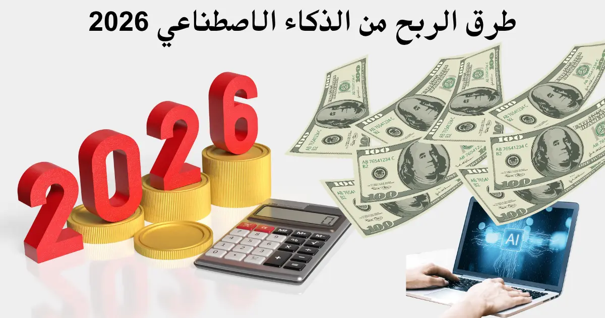طرق الربح من الذكاء الاصطناعي 2026