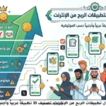 الدليل الشامل حول تطبيقات الربح من الإنترنت: تصنيف 35 تطبيقاً عربياً وأجنبياً حسب الموثوقية