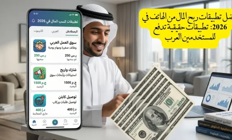 أفضل تطبيقات لربح المال من الهاتف دليلك الشامل لتحقيق دخل إضافي من التطبيقات الذكية